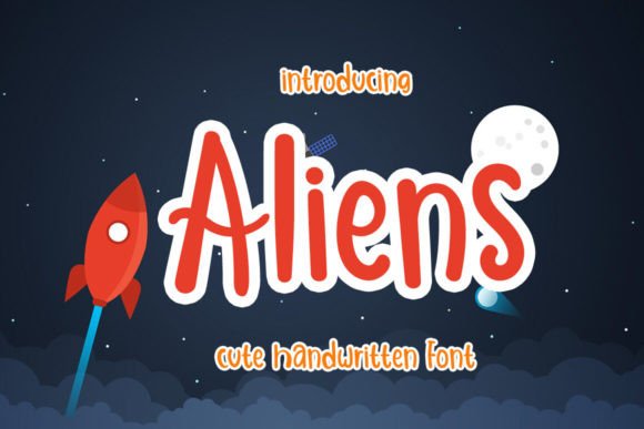 Aliens Font: Elegant Playfulness for Brand Identity