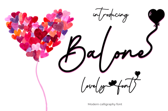 Balone: A Handwritten Font That Elevates Digital Branding