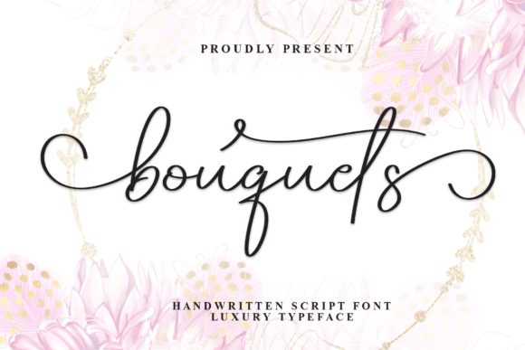 Bouquets: A Handwritten Font That Elevates Digital Branding