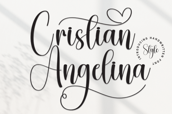 Cristian Angelina: A Handwritten Font That Feels Like a Real Brand Voice