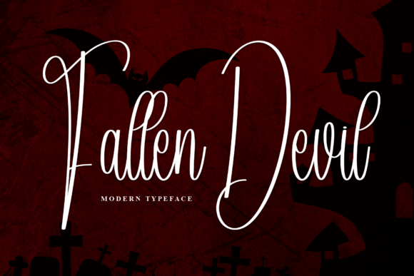 Fallen Devil: A Playful Handwritten Font for Campaign Warmth