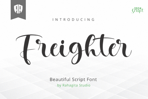 Freighter: A Sky-Soft Script Font for Thoughtful Editorial Design
