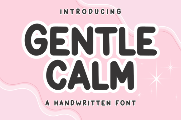 Gentle Calm: A Handwritten Font That Breathes With Your Content