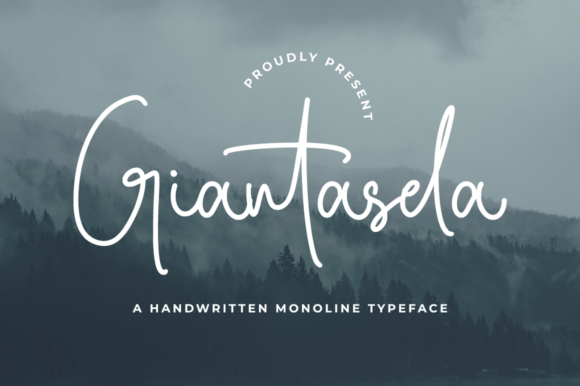 Giantasela: A Timeless Script Font for Handmade Brands