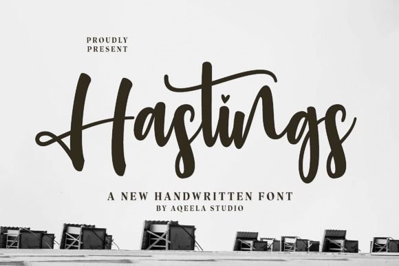 Hastings: A Warm, Editorial Script Font for Thoughtful Design