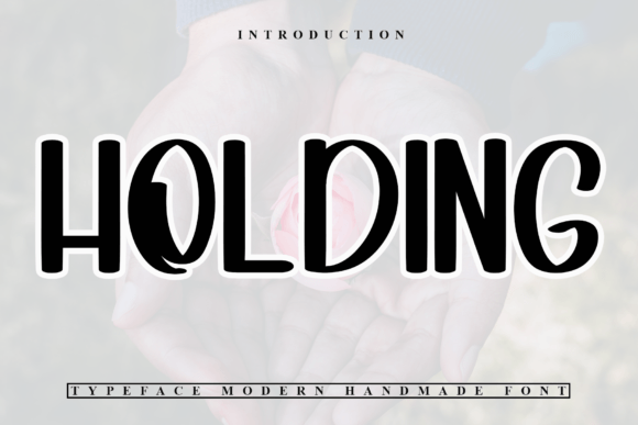 Holding: A Friendly Handwritten Font for Real Small Businesses