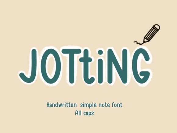 Jotting Handwritten Serif Font for Campaign Creatives