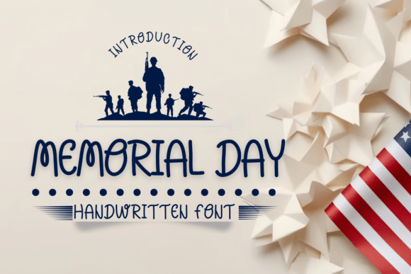 Memorial Day Font: A Sweet Handwritten Typeface for Digital Brands