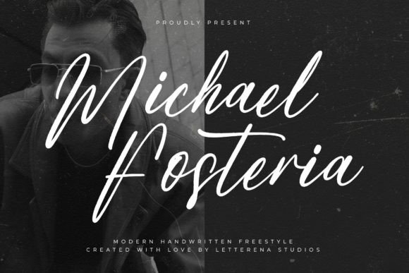 Michael Fosteria: A Handwritten Script Font That Elevates Real Small Business Branding