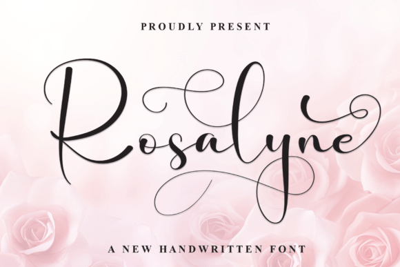 Rosalyne: A Modern Handwritten Font That Feels Like a Signature