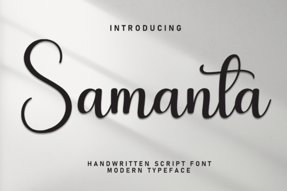 Samanta: A Handwritten Font That Makes Your Campaigns Instantly Clear