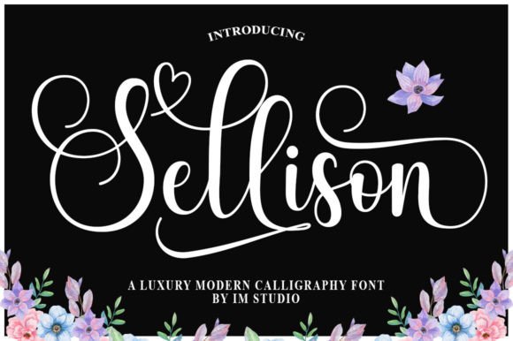 Sellison Font: The Romantic Script That Elevates Real Small Business Branding