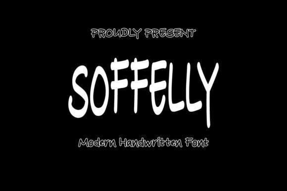 Soffelly: A Playful Handwritten Font for Editorial Charm