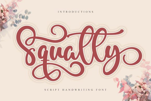Squatty: A Dainty Script Font That Elevates Real Branding