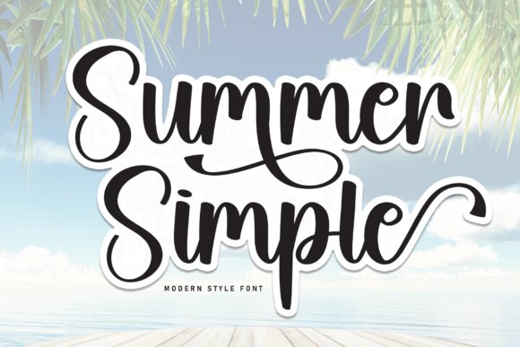 Summer Simple: A Modern Handwritten Font for Scroll-Stopping Campaigns