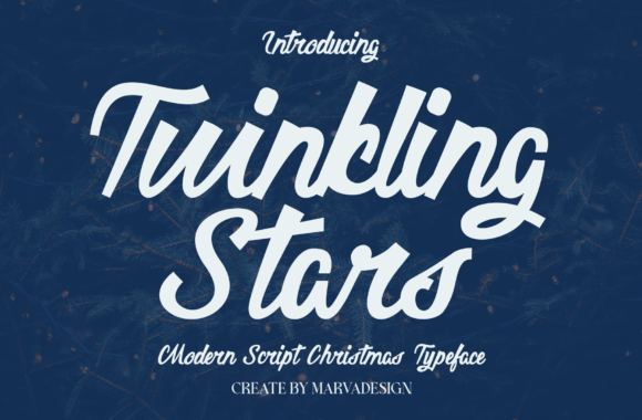 Twinkling Stars Font: A Modern Script That Feels Like Hand-Drawn Magic