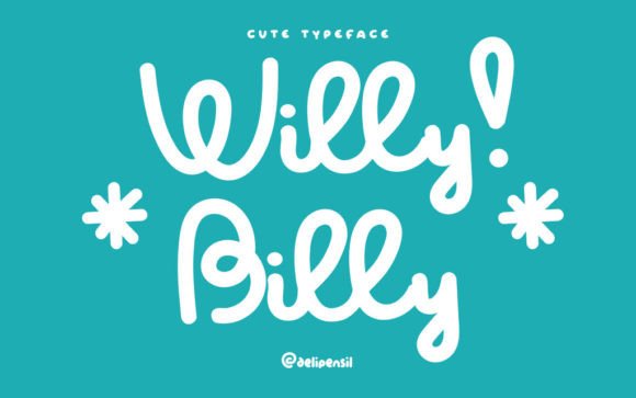 Willybilly: A Whimsical Script Font That Makes Campaigns Instantly Recognizable